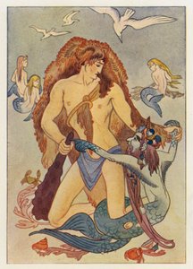Ercole e il Vecchio del Mare da Merlyn Mann